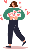 holding heart